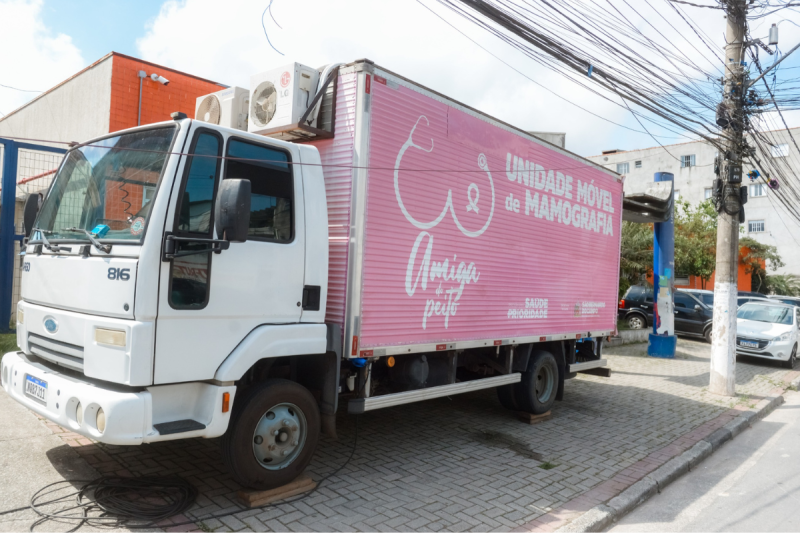Carreta da Mamografia percorre oito pontos em São Bernardo - 2026-04-01 19:56:40