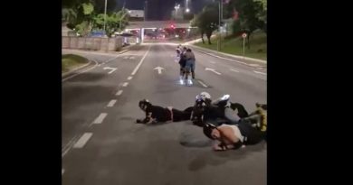 Grupo de patinadores vira sensação na web após registro de queda em avenida de São Bernardo - 2026-04-19 21:58:37