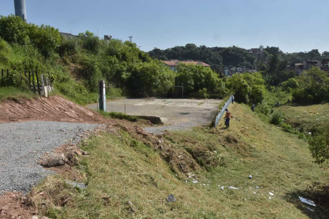 Jardim Santo André ganhará nova área de lazer e despoluição de córrego