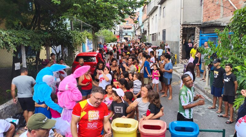 Ação da Páscoa entrega mais de 7.5 mil ovos em Diadema