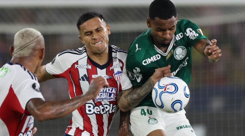 Palmeiras reage no 2º tempo e busca empate contra o Junior - 2026-04-08 20:42:23