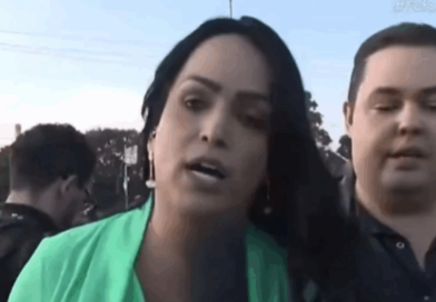 Repórter do SBT diz ter sido hostilizada por seguranças de MC Ryan após decreto de prisão - 2026-04-23 23:33:28