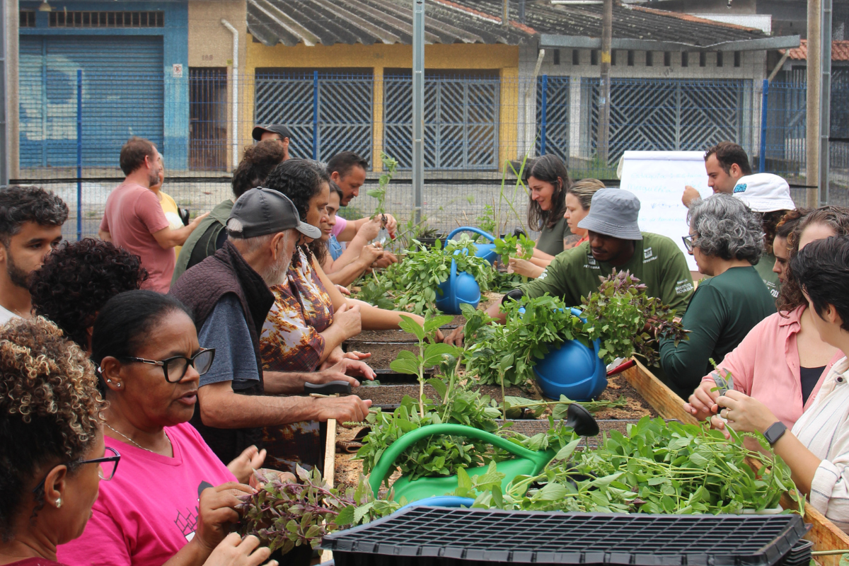 Santo André inaugura Quintal Verde no Jardim Ana Maria