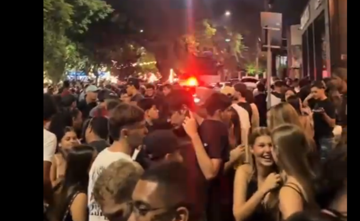 Vídeo sobre agito na Avenida Kennedy viraliza e atrai olhares em São Bernardo. Foto: Reprodução