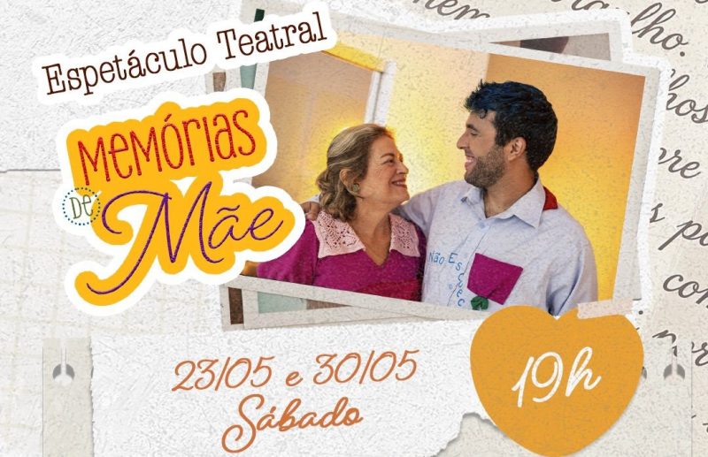 Peça “Memórias de Mãe” dias 23 e 30 em Santo André