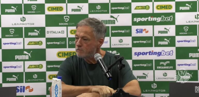 Diretor do Palmeiras reclama do gol anulado do Fuchs: “De quem vai ser essa responsabilidade?”