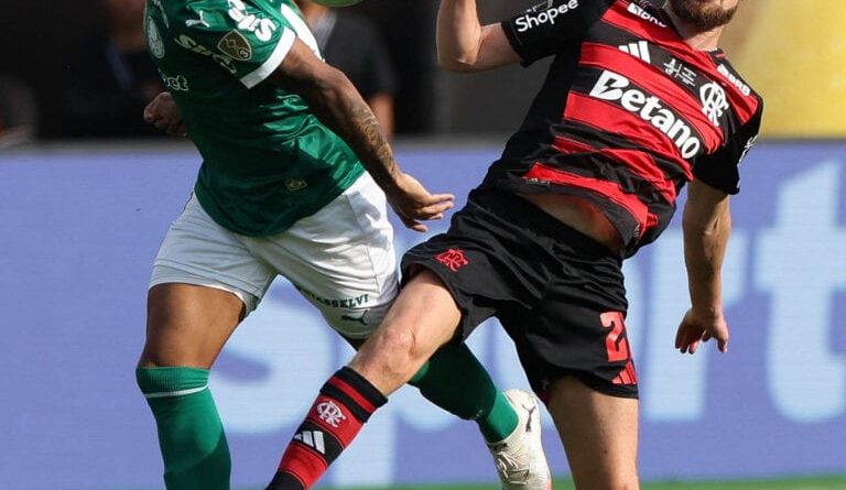 Palmeiras enfrenta tabu de quase 9 anos contra o Flamengo