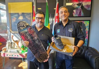 Prefeitura de Ribeirão Pires recebe representantes da Ratus Skate Shop em diálogo sobre o Parque da Juventude