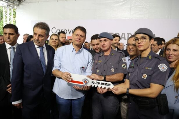 Tarcísio inaugura Cidade da Polícia Civil em São Bernardo e entrega novas viaturas no Grande ABC