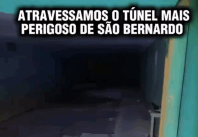 Túnel na Via Anchieta repercute na internet após vídeo de influenciador de São Bernardo