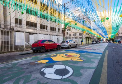 Pintura de ruas durante a Copa do Mundo: docente da UMC explica o que pode e o que é considerado infração