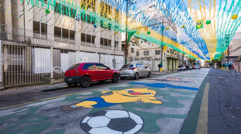 Pintura de ruas durante a Copa do Mundo: docente da UMC explica o que pode e o que é considerado infração