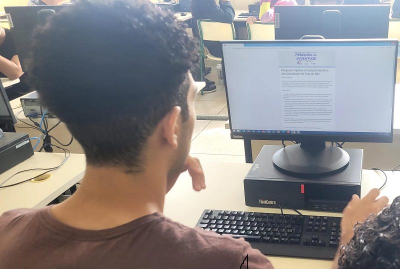 Levantamento inédito ouve estudantes