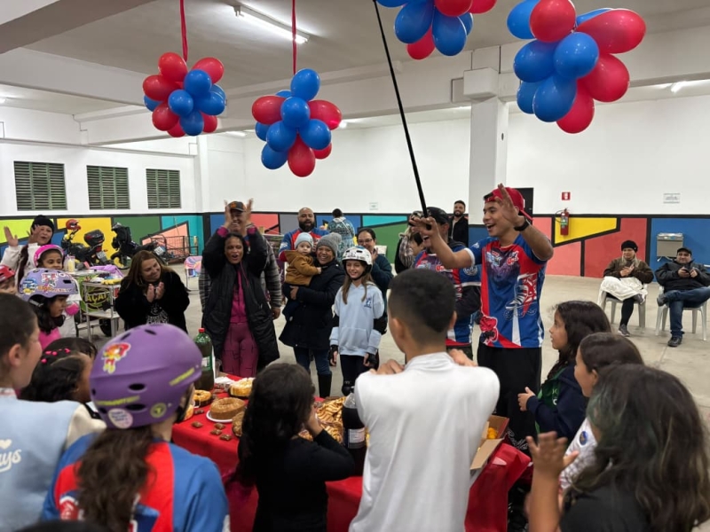 Projeto Patins na Tenda comemora 2 anos