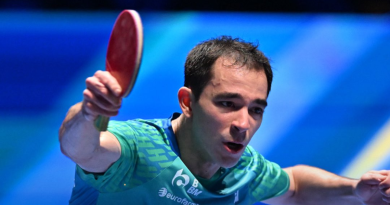 Hugo Calderano vence Uda e vai à final do WTT Star Contender