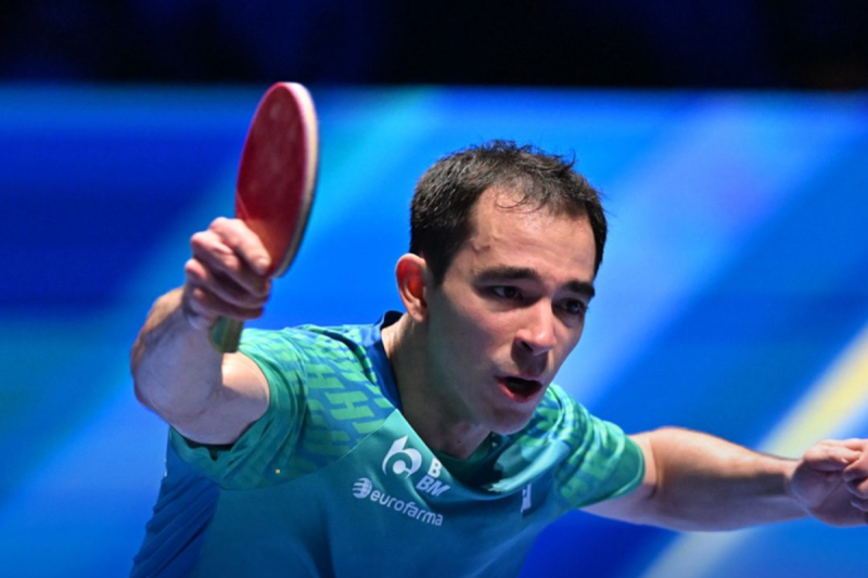 Hugo Calderano vence Uda e vai à final do WTT Star Contender