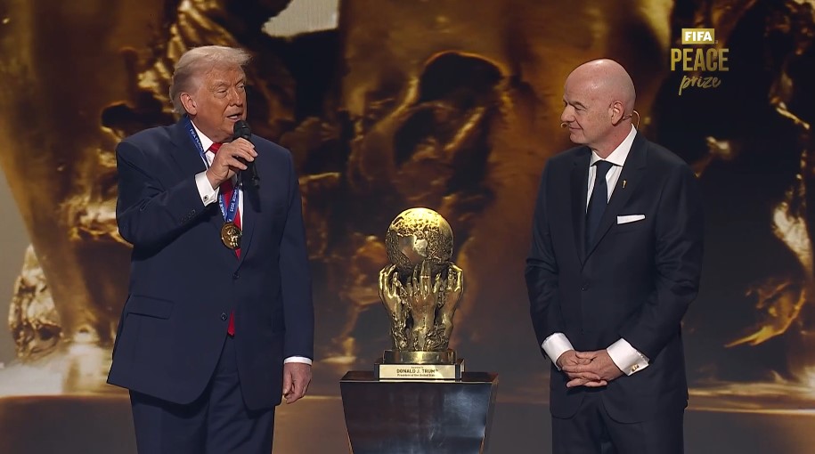 Reprodução / FIFA Trump e Infantino são vaiados na final da Copa 2026