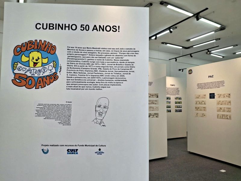 Exposição 50 anos de Cubinho