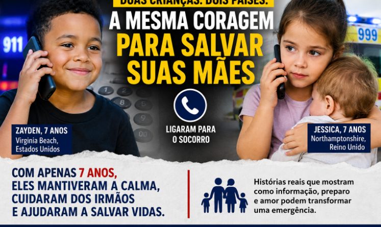 Apenas 7 anos — e coragem para salvar a mãe: duas crianças, dois países e uma extraordinária lição para os adultos