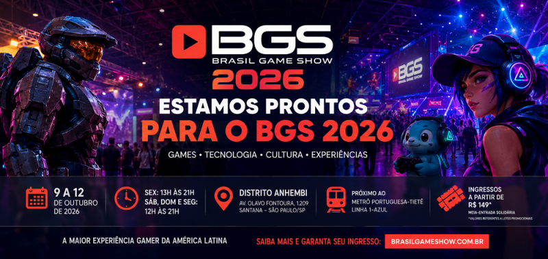 Estamos prontos para o BGS 2026