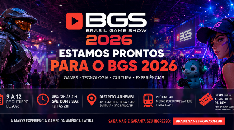 Estamos prontos para o BGS 2026