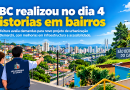 SBC realizou no dia 4 vistorias em bairros