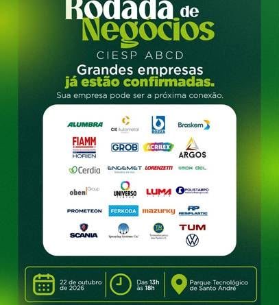 RODADA DE NEGÓCIOS ABCDMRR 2026