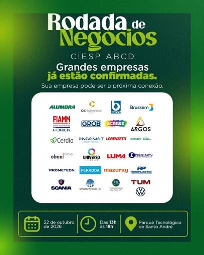 RODADA DE NEGÓCIOS ABCDMRR 2026