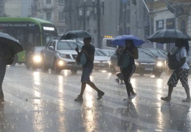 Alerta da Defesa Civil de SP prevê chuvas e granizo