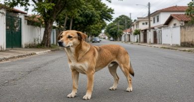 Cachorro caramelo ataca moradores no Parque Selecta, em São Bernardo