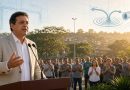 Governador discursa em evento publico com apoiadores em cidade do Grande ABC - imagem ilustrativa