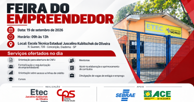 Etec de Diadema promove Feira de Empreendedorismo neste sábado