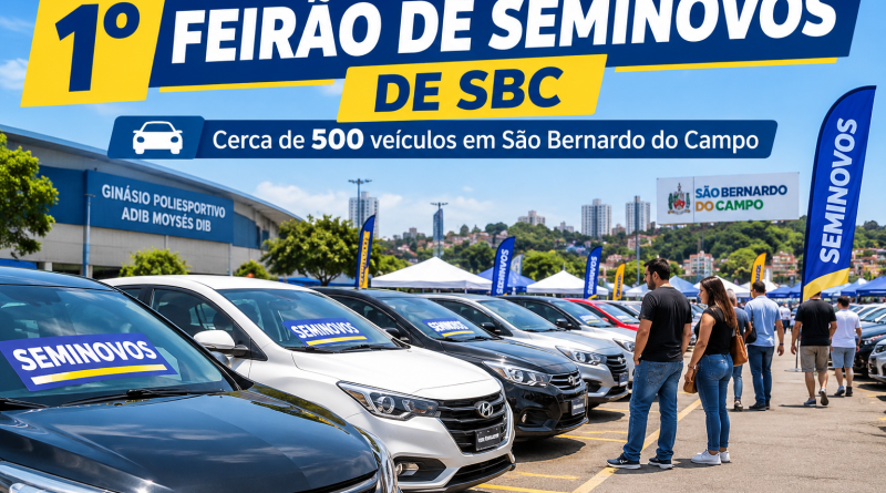 Primeiro feirão de seminovos de SBC