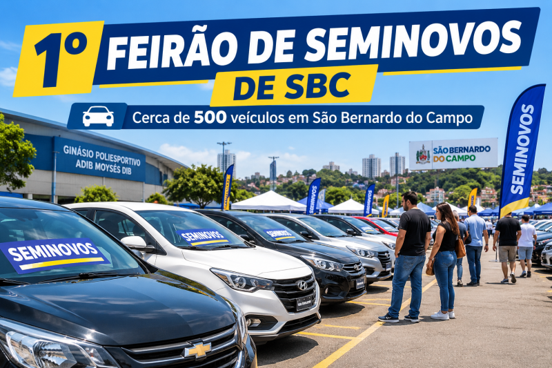 Primeiro feirão de seminovos de SBC
