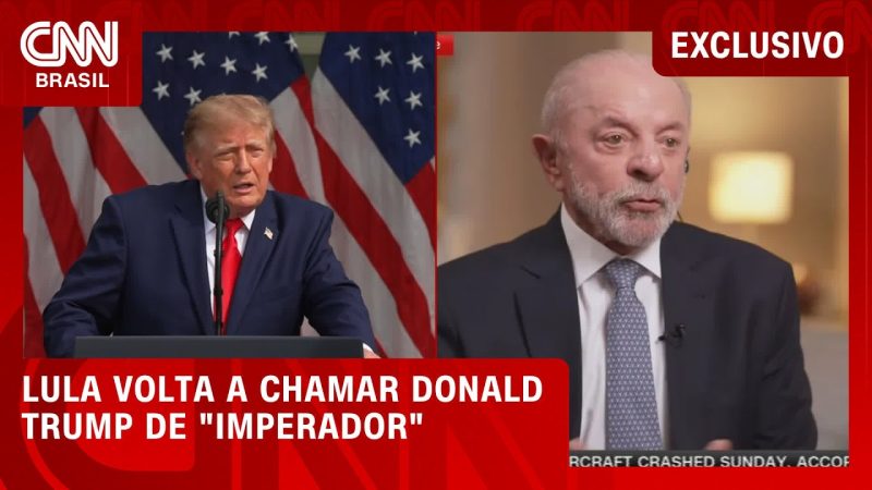 Lula fala à CNN sobre Trump, tarifas e eleições