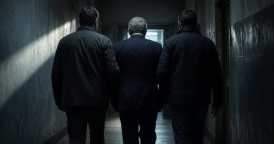Executivo escoltado por agentes - imagem ilustrativa