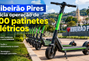 Ribeirão Pires inicia operação de 100 patinetes elétricos