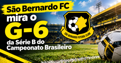 São Bernardo FC mira o G-6 da Série B