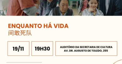 Mostra de Cinema Chinês em SCS em novembro