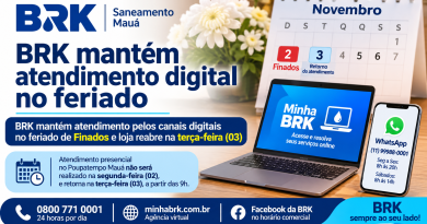 BRK mantém atendimento digital no feriado