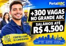 Seleção de vagas de emprego abertas no Grande ABC Paulista