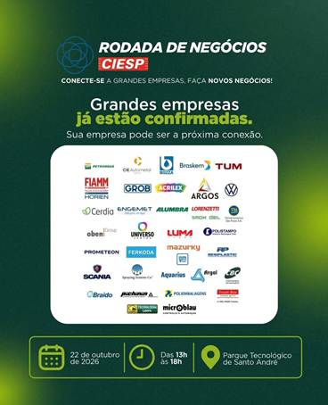 RODADA DE NEGÓCIOS ABCDMRR 2026